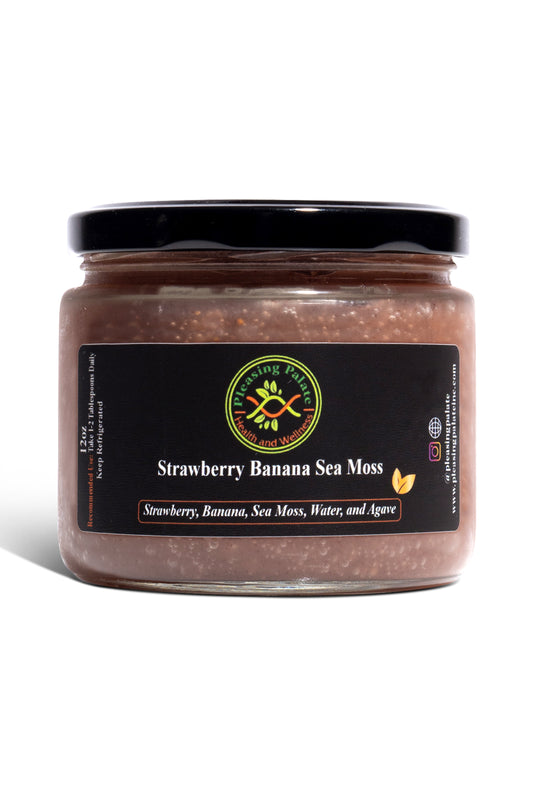 Strawberry Banana Sea Moss Gel