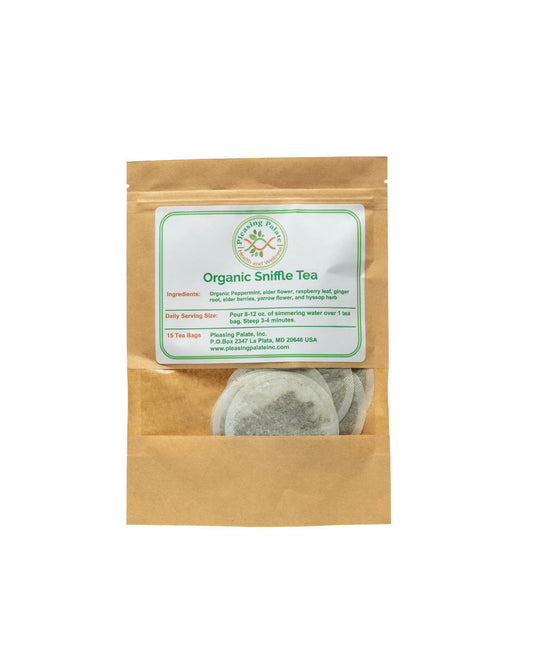 Organic Sniffle Tea Bags